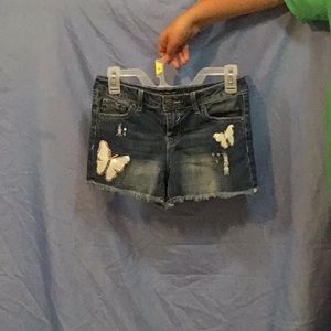 Girl’s denim shorts